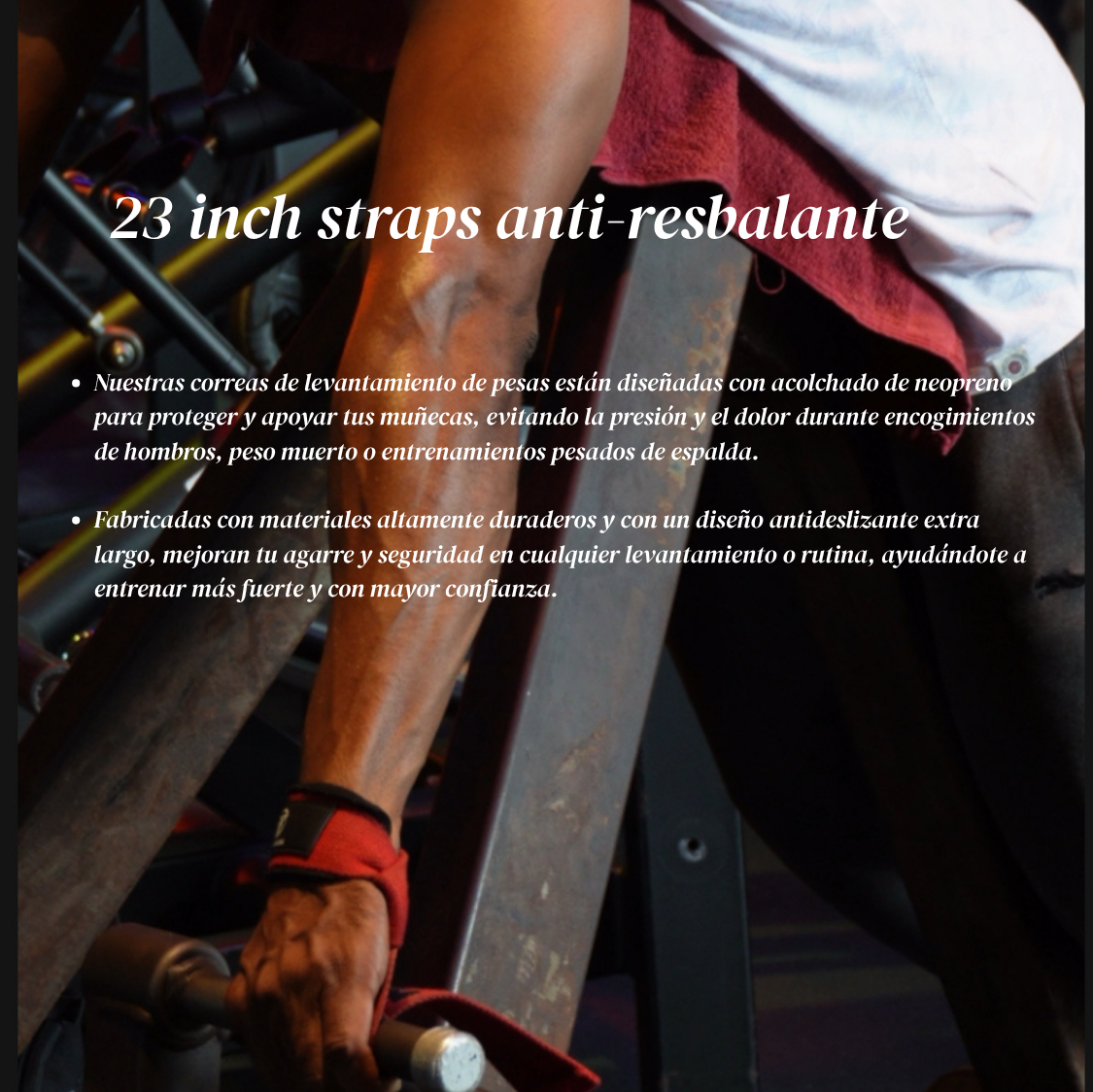 Straps Anti-Deslizantes