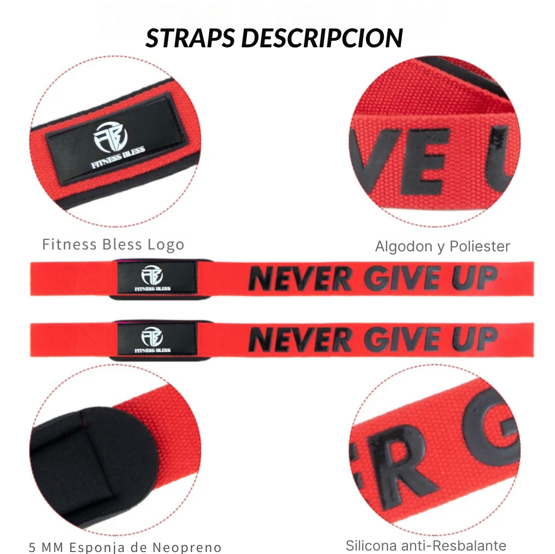 Straps Anti-Deslizantes